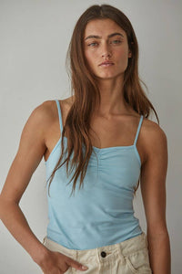 Black Knit V-Neck Cami Top