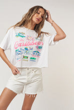 Caribbean Cropped Tee One Size