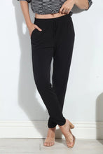 Black Stretch Joggers