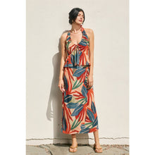 Sun Orange Halter Top