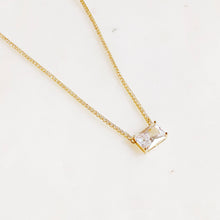 Precious Pendant Tennis Necklace: Soft Pink