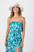 Ryden Maxi Dress: Abstract Geo Tosca / One Size