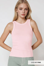 NS8216 - Reversible Ribbed Tank Top: 2269 Earth Olive