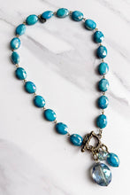 Carolina Necklace: Aqua