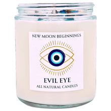 Evil Eye Protection Candle by New Moon Beginnings: 9oz Glass Jar