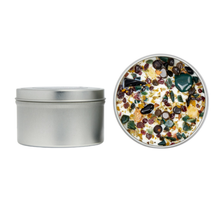 Christmas and Holiday Candles, Soy Candle, Crystal Candles: Cinnamon Vanilla / 12oz Glass Jar