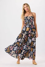 Kailani Maxi Dress Shellscapes Black