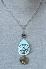 Breathe Necklace in Silver