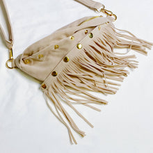 Fringed Or Not Sling Bag: Alpaca