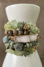 Elyse Bracelet Set Laboradite/Green