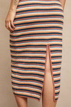 Canyon Striped Midi Sweater Dress