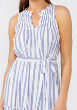 Nautical Striped Mini Dress