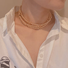 Triple Layers Of Blessings Cross Necklace: Gold