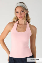NS8392 - Clean Line Halter Top: 2269 Earth Olive