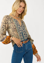 Boho Button Blouse