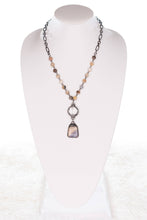 Sophie Necklace in Bamboo Agate