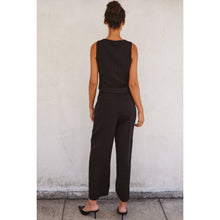City Vibes Straight Leg Trousers black