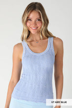 NS8465 - Vintage Reversible Lace Top: Vintage Mist Teal
