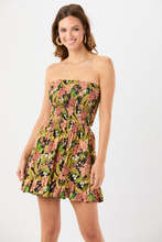 Boracay Mini Dress: Molokai Floral Black / One Size