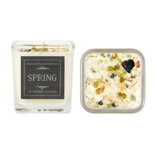 Fresh Scented Candles, Handmade Soy Candle, Crystal Candle: Peaceful Home / 12oz Glass Jar
