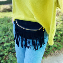 Fringed Or Not Sling Bag: Alpaca