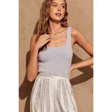 Baby Blue Knit Top