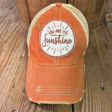 You Are My Sunshine Hat: Kiwi with Pink