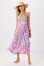 Rio Maxi Dress: Shellscapes Mauve / One Size