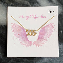 Dainty Angel Number Necklace: 777