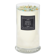 Inner Peace Candle - Soy Crystal Candle (Crystal Waters): 7.75oz Round Glass