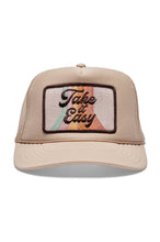 Take It Easy Trucker Hat Tan