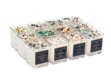 Spring Candles, Spring Flowers Crystal Candles, Spring Decor: Rose / 8oz Round Tin
