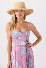 Rio Maxi Dress: Shellscapes Mauve / One Size
