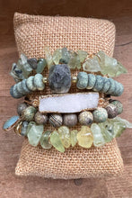 Elyse Bracelet Set Laboradite/Green