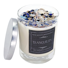 Tranquility Candle - Soy Candles 7.75 oz Round Glass