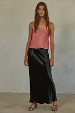 Satin Ruby Strapless Tube