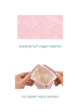 LV Upcycled Vegan Leather Pouch