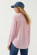 Poppy Red Button Up Shirt