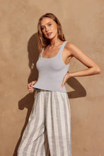 Baby Blue Knit Top