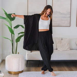Black Harem Pant