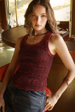NS8465 - Vintage Reversible Lace Top: Vintage Mist Teal