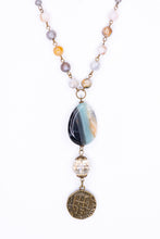 Alexis Necklace in Grey