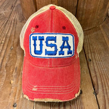 USA Themed Hat: Blue