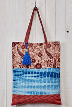 Multi Patchwork Oversized Shopper Bag