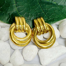 Golden Knocker Earring