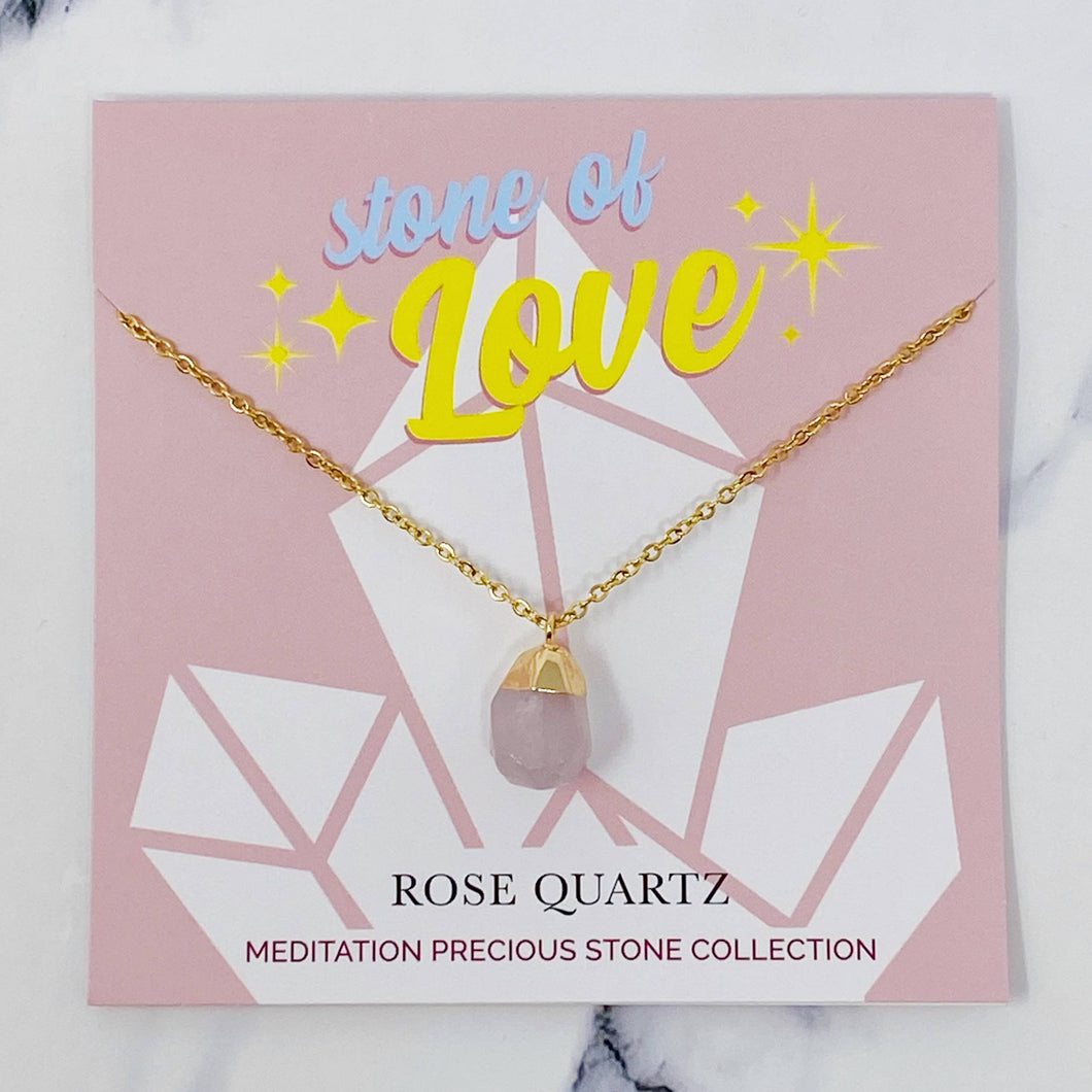 Rose Quartz Meditation Semi-Precious