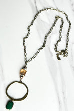 Long Sicily Necklace Green