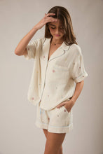 CREAM PJ TOP