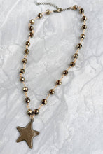 Talus Bronze Necklaces: Bronze Star