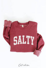 SALTY Graphic Sweatshirt: MAUVE / XL
